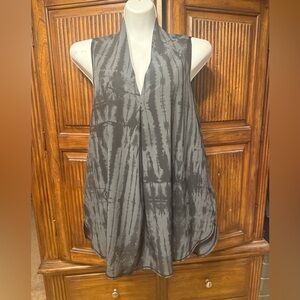 Gray Sleeveless Women's Top
